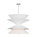 Visual Comfort Studio Canada - 12 Light Pendant - Chambord - Cast Plaster- Union Lighting Luminaires Decor
