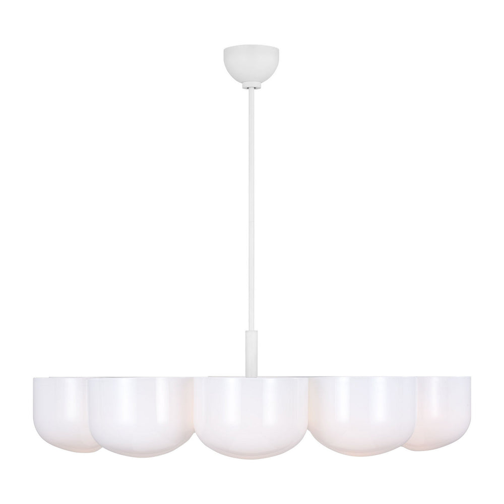 Visual Comfort Studio Canada - Ten Light Chandelier - Cheverny - Matte White- Union Lighting Luminaires Decor