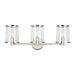 Visual Comfort Studio Canada - Three Light Vanity - Reynolds - Polished Nickel- Union Lighting Luminaires Decor