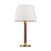Visual Comfort Studio Canada - One Light Table Lamp - Grayson - Time Worn Brass- Union Lighting Luminaires Decor