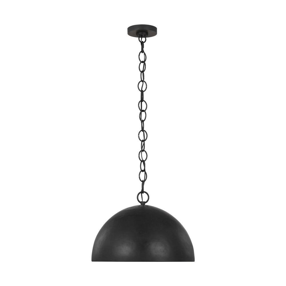 Visual Comfort Studio Canada - One Light Pendant - Whare - Aged Iron- Union Lighting Luminaires Decor