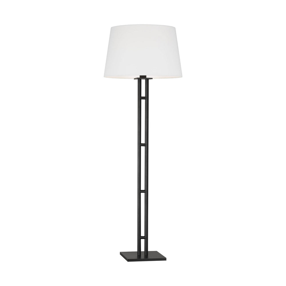 Visual Comfort Studio Canada - One Light Floor Lamp - Haddon - Aged Iron- Union Lighting Luminaires Decor
