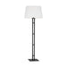 Visual Comfort Studio Canada - One Light Floor Lamp - Haddon - Aged Iron- Union Lighting Luminaires Decor