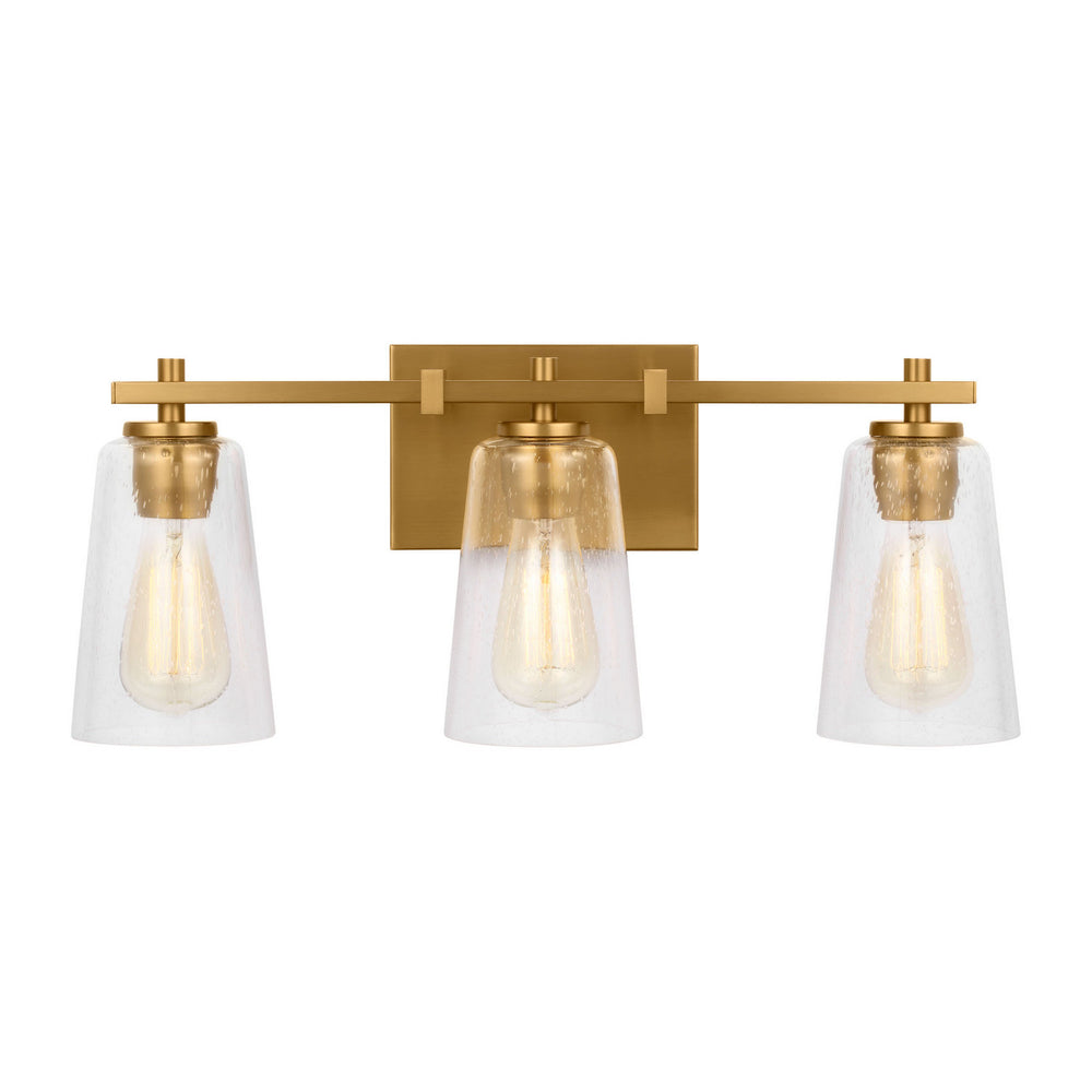 Visual Comfort Studio Canada - Three Light Vanity - Mercer - Burnished Brass- Union Lighting Luminaires Decor