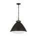 Visual Comfort Studio Canada - One Light Pendant - Hayward - Aged Iron- Union Lighting Luminaires Decor