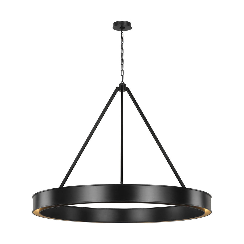 Visual Comfort Studio Canada - LED Chandelier - Leonard - Aged Iron- Union Lighting Luminaires Decor