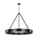 Visual Comfort Studio Canada - LED Chandelier - Leonard - Aged Iron- Union Lighting Luminaires Decor