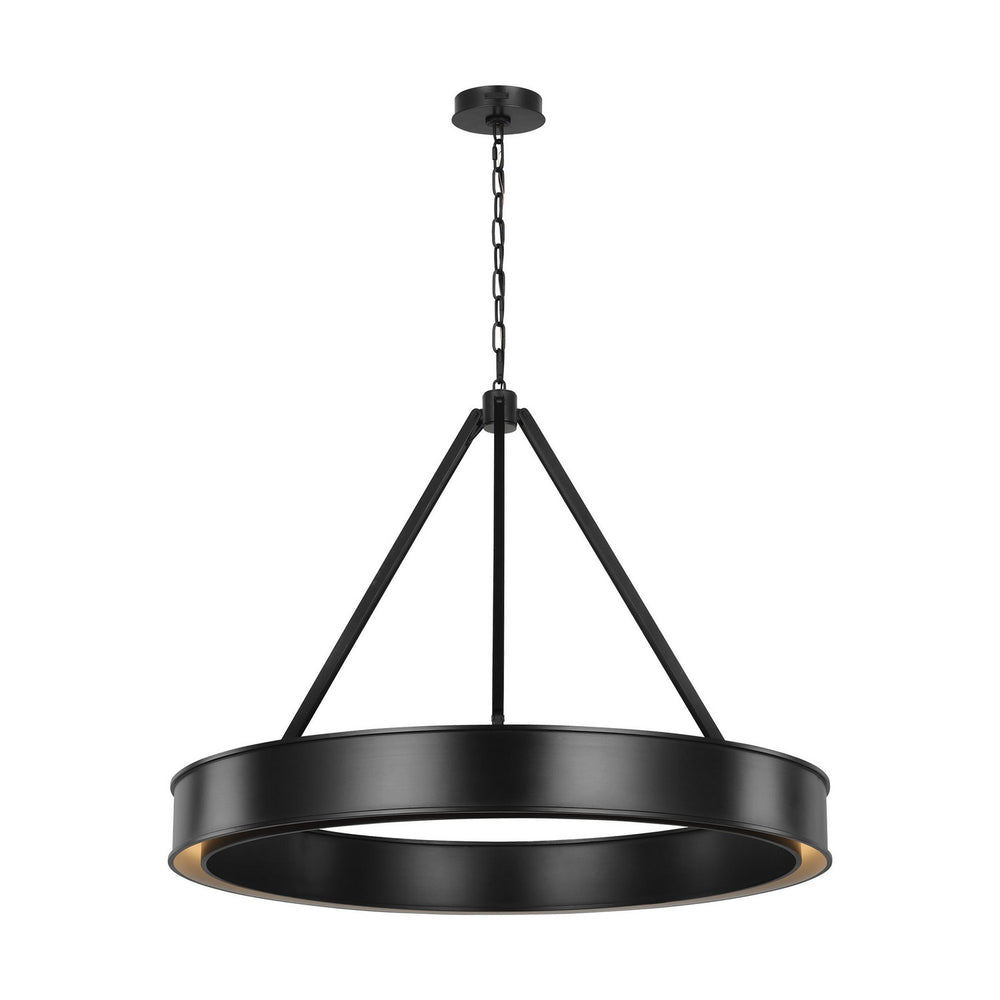 Visual Comfort Studio Canada - LED Chandelier - Leonard - Aged Iron- Union Lighting Luminaires Decor