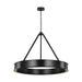 Visual Comfort Studio Canada - LED Chandelier - Leonard - Aged Iron- Union Lighting Luminaires Decor