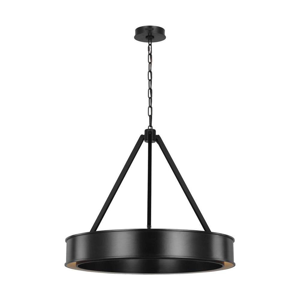 Visual Comfort Studio Canada - LED Chandelier - Leonard - Aged Iron- Union Lighting Luminaires Decor