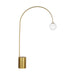 Visual Comfort Studio Canada - One Light Floor Lamp - Noemie - Burnished Brass- Union Lighting Luminaires Decor