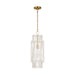 Visual Comfort Studio Canada - One Light Pendant - Elio - Burnished Brass- Union Lighting Luminaires Decor