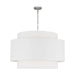 Visual Comfort Studio Canada - Four Light Pendant - Sawyer - Polished Nickel- Union Lighting Luminaires Decor