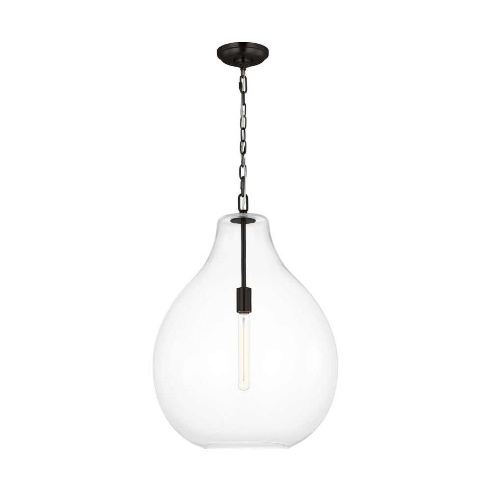 Visual Comfort Studio Canada - One Light Pendant - Magnus - Aged Iron- Union Lighting Luminaires Decor