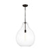Visual Comfort Studio Canada - One Light Pendant - Magnus - Aged Iron- Union Lighting Luminaires Decor