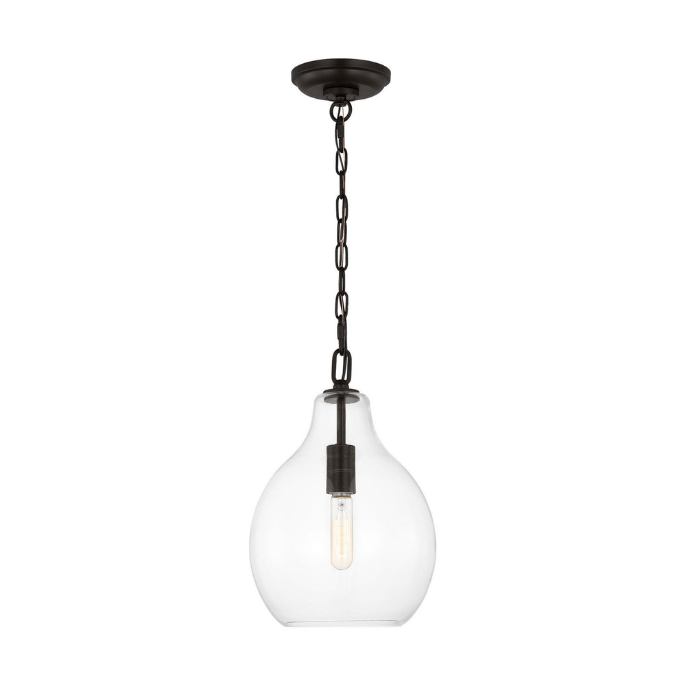 Visual Comfort Studio Canada - One Light Pendant - Magnus - Aged Iron- Union Lighting Luminaires Decor