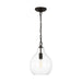 Visual Comfort Studio Canada - One Light Pendant - Magnus - Aged Iron- Union Lighting Luminaires Decor