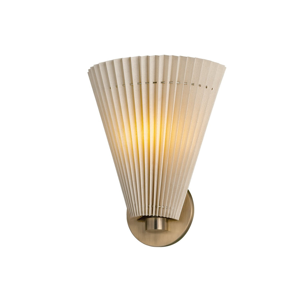 Troy Lighting Canada - One Light Wall Sconce - Dell - Patina Brass- Union Lighting Luminaires Decor