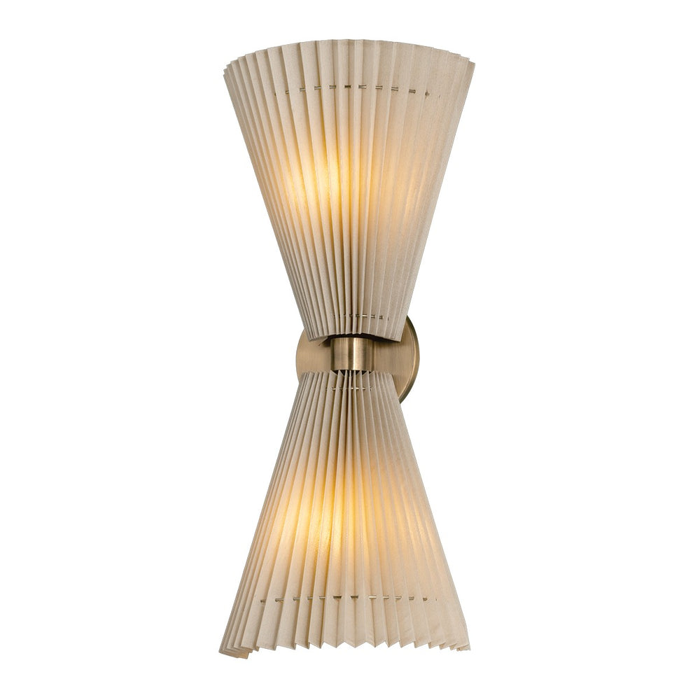 Troy Lighting Canada - Two Light Wall Sconce - Dell - Patina Brass- Union Lighting Luminaires Decor
