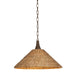 Troy Lighting Canada - One Light Pendant - Kenzo - Bronze Leaf- Union Lighting Luminaires Decor