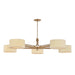 Troy Lighting Canada - Five Light Chandelier - Mailo - Patina Brass- Union Lighting Luminaires Decor