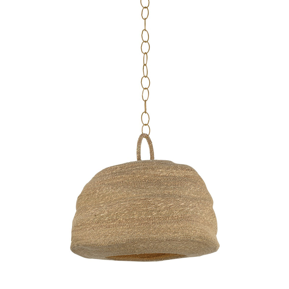 Troy Lighting Canada - One Light Pendant - Ferrando - Patina Brass- Union Lighting Luminaires Decor