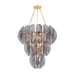 Corbett Lighting Canada - Ten Light Chandelier - Anatase - Vintage Gold Leaf- Union Lighting Luminaires Decor