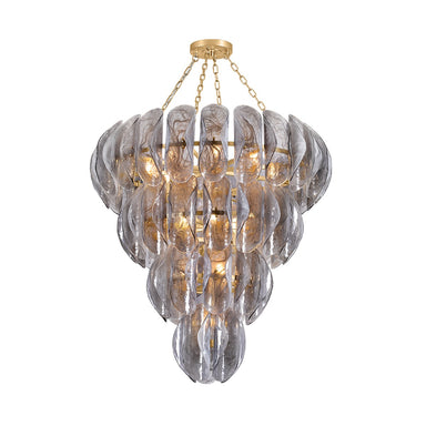 Corbett Lighting Canada - 18 Light Chandelier - Anatase - Vintage Gold Leaf- Union Lighting Luminaires Decor