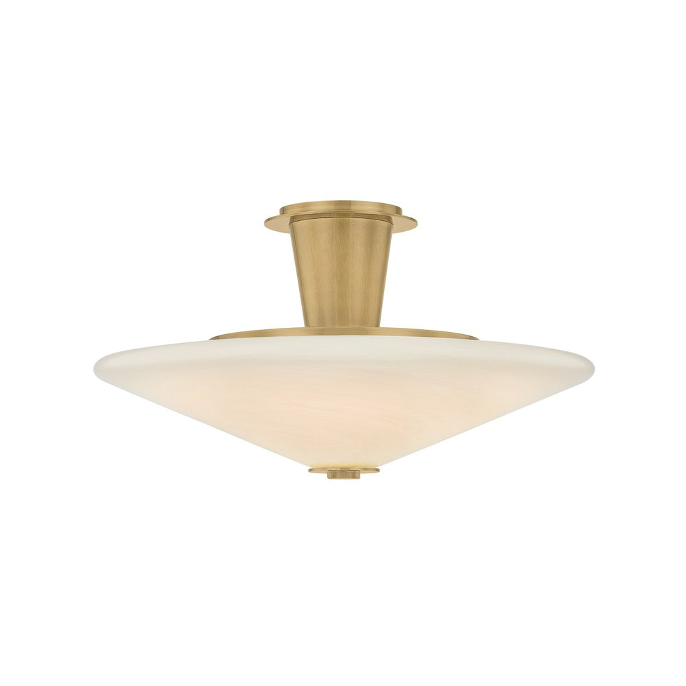 Corbett Lighting Canada - LED Flush Mount - Cologne - Vintage Brass- Union Lighting Luminaires Decor