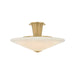 Corbett Lighting Canada - LED Flush Mount - Cologne - Vintage Brass- Union Lighting Luminaires Decor