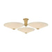 Corbett Lighting Canada - LED Flush Mount - Cologne - Vintage Brass- Union Lighting Luminaires Decor