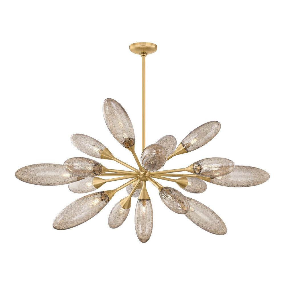 Corbett Lighting Canada - 17 Light Chandelier - Cordoba - Vintage Brass- Union Lighting Luminaires Decor