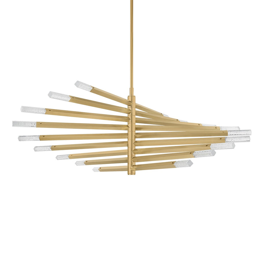 Corbett Lighting Canada - LED Chandelier - Strasbourg - Vintage Brass- Union Lighting Luminaires Decor