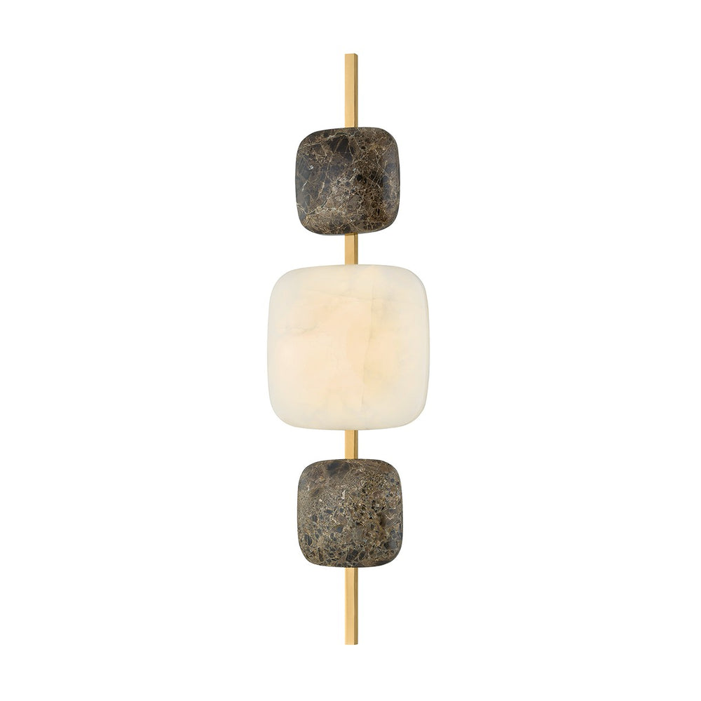 Corbett Lighting Canada - LED Wall Sconce - Salisbury - Vintage Brass- Union Lighting Luminaires Decor