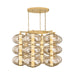 Corbett Lighting Canada - LED Chandelier - Toulouse - Vintage Brass- Union Lighting Luminaires Decor