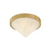 Corbett Lighting Canada - LED Flush Mount - Colmar - Vintage Brass- Union Lighting Luminaires Decor
