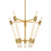 Corbett Lighting Canada - LED Chandelier - Krakow - Vintage Brass- Union Lighting Luminaires Decor