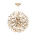 Corbett Lighting Canada - Eight Light Chandelier - Corfu - Ivory Coco- Union Lighting Luminaires Decor