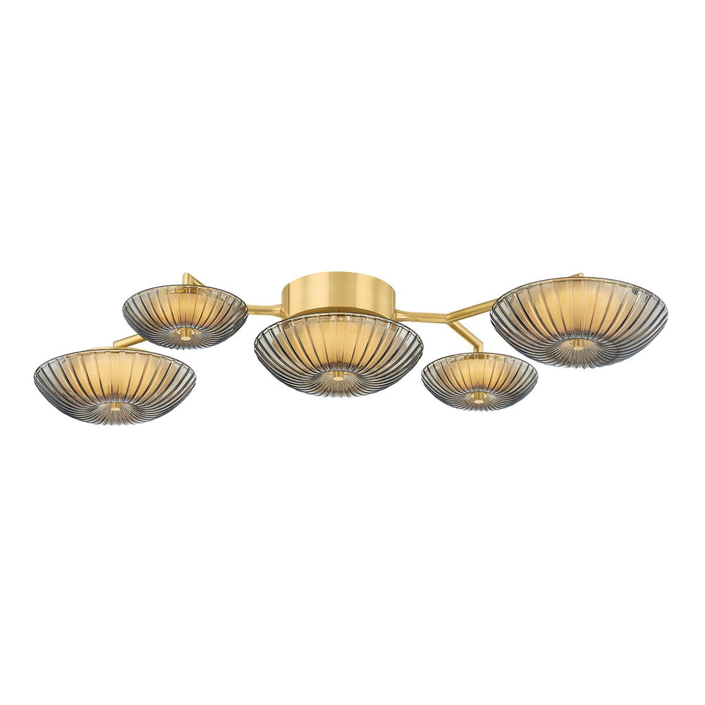 Corbett Lighting Canada - LED Wall Sconce - Birmingham - Vintage Polished Brass- Union Lighting Luminaires Decor