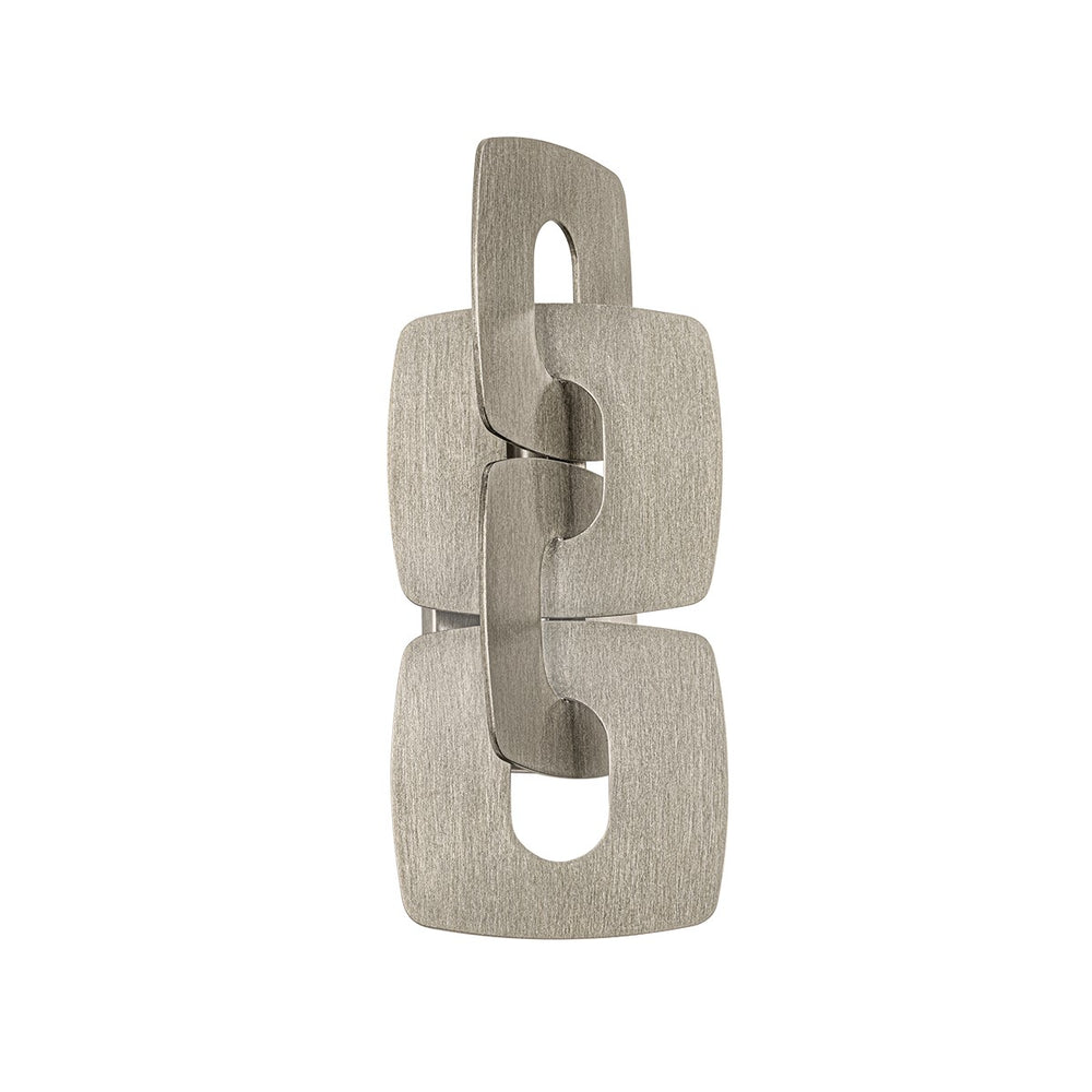 Corbett Lighting Canada - Two Light Wall Sconce - Trentino - Stria Silver Leaf- Union Lighting Luminaires Decor