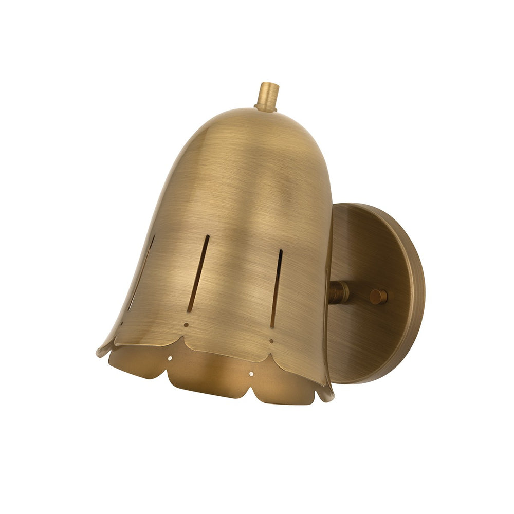Mitzi Canada - One Light Wall Sconce - Basil - Patina Brass- Union Lighting Luminaires Decor