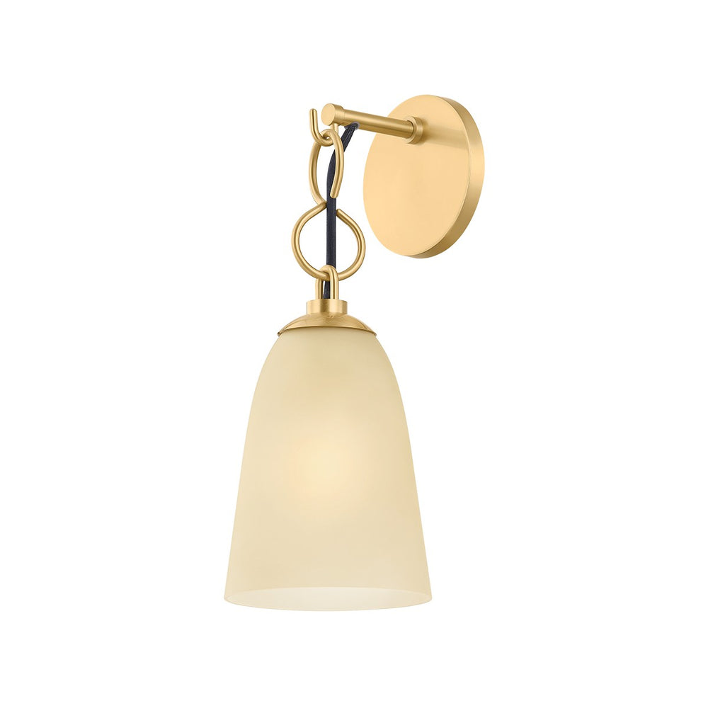 Mitzi Canada - One Light Wall Sconce - Christine - Aged Brass- Union Lighting Luminaires Decor