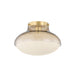 Mitzi Canada - One Light Flush Mount - Gianna - Aged Brass- Union Lighting Luminaires Decor