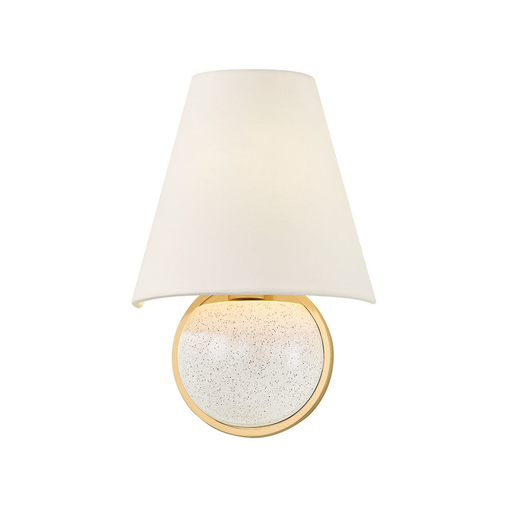 Mitzi Canada - One Light Wall Sconce - Marlena - Aged Brass- Union Lighting Luminaires Decor
