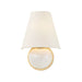 Mitzi Canada - One Light Wall Sconce - Marlena - Aged Brass- Union Lighting Luminaires Decor