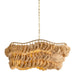 Mitzi Canada - One Light Chandelier - Daria - Aged Brass- Union Lighting Luminaires Decor