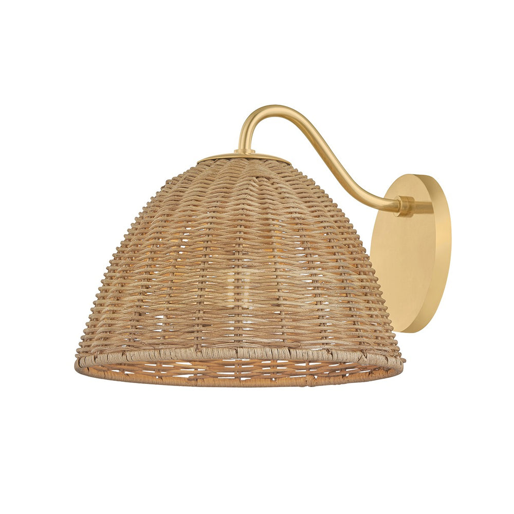 Mitzi Canada - One Light Wall Sconce - Katniss - Aged Brass- Union Lighting Luminaires Decor