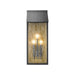 Artcraft Canada - Two Light Outdoor Wall Sconce - Point - Black, Brass- Union Lighting Luminaires Decor