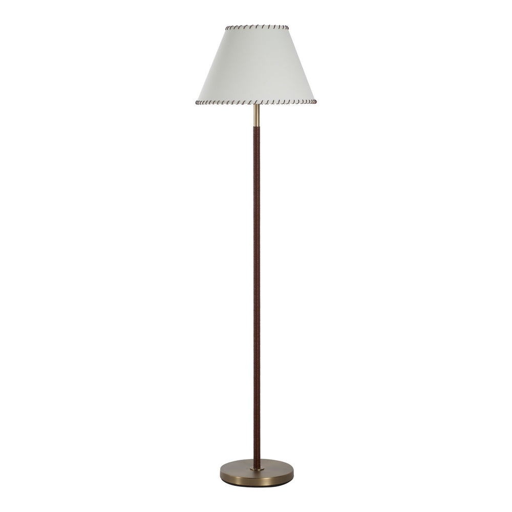 Renwil Canada - Floor Lamp - Elea - Dark Antique Brushed Brass- Union Lighting Luminaires Decor