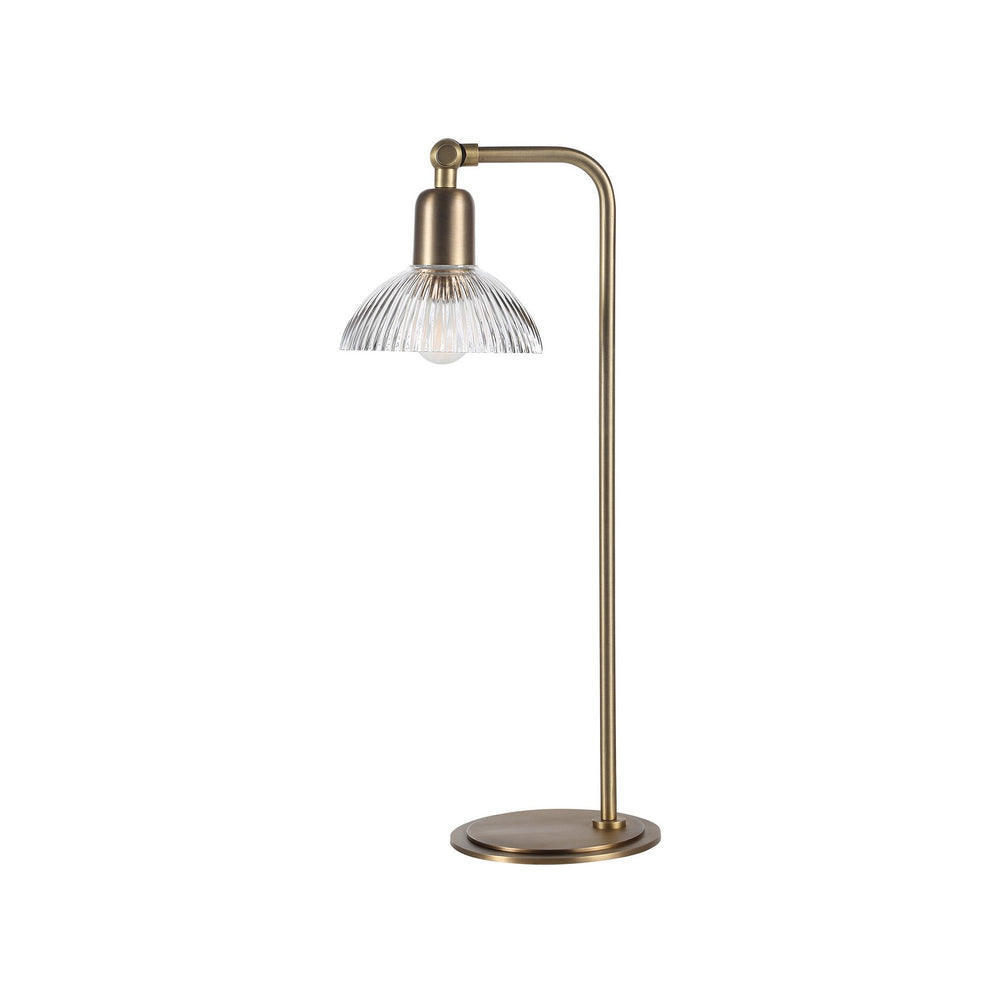 Renwil Canada - Table Lamp - Samos - Antique Brushed Brass- Union Lighting Luminaires Decor